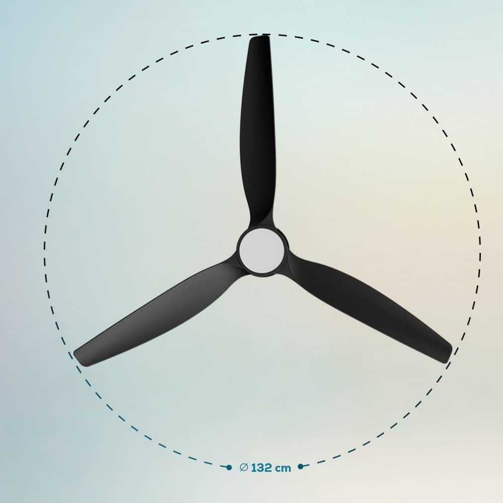 Cecotec Ventilatore Soffitto EnergySilence Aero 5350 Black - immagine 2