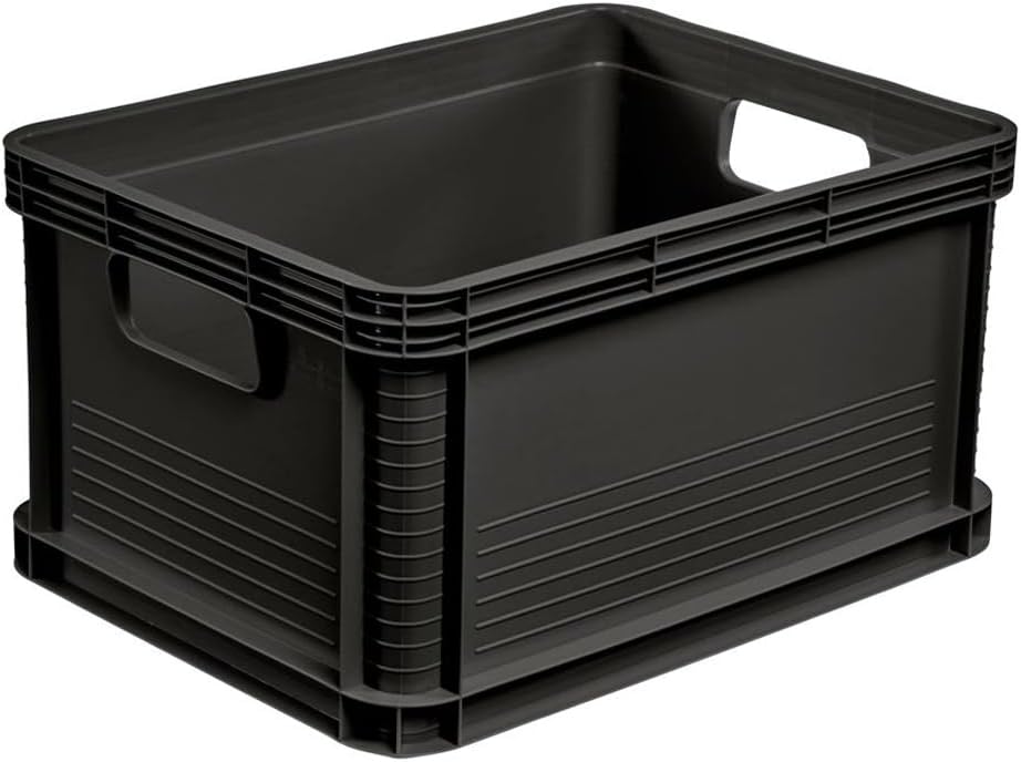 Keeeper Cassetta da Trasporto Robusta 20L, Grigio Grafite - immagine 1