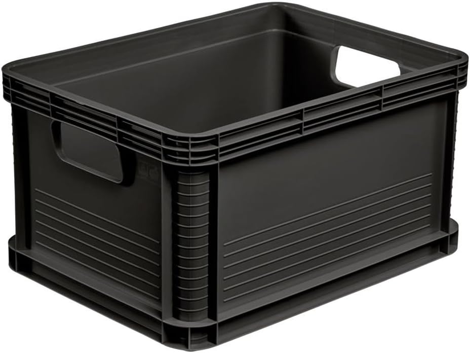 Keeeper Cassetta da Trasporto Robusta 20L, Grigio Grafite - immagine 3