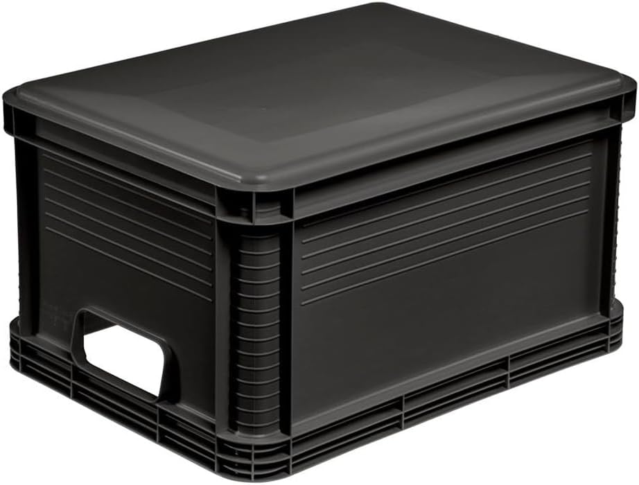 Keeeper Cassetta da Trasporto Robusta 20L, Grigio Grafite - immagine 4