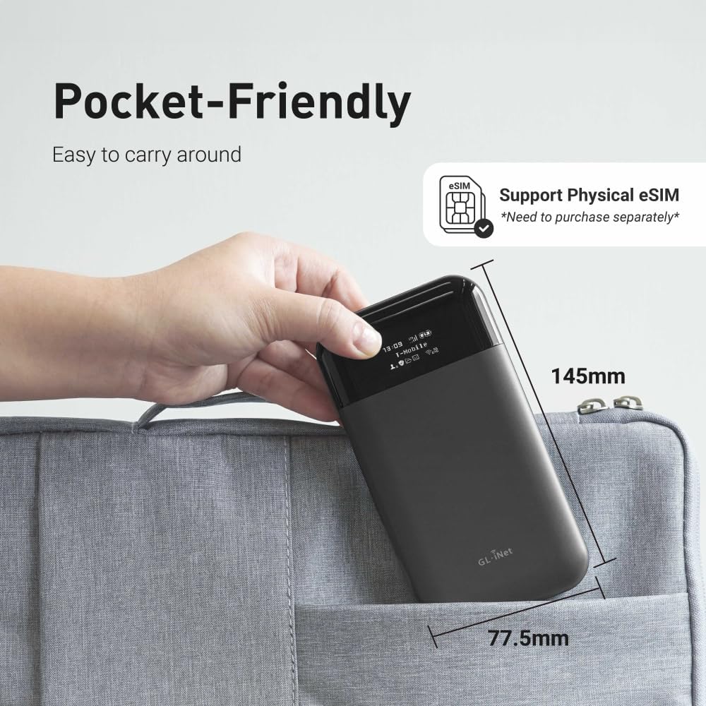 Gl.inet GL-E750V2 (MUDI) Hotspot Wi-Fi Portatile 4G LTE - immagine 2