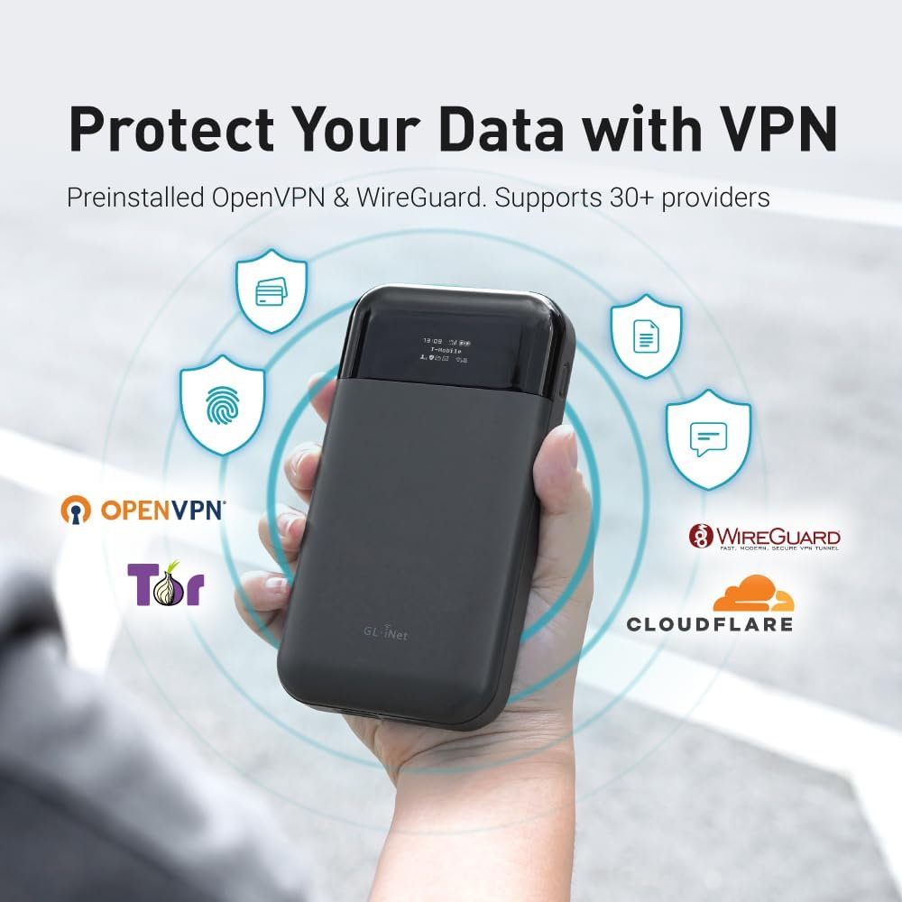 Gl.inet GL-E750V2 (MUDI) Hotspot Wi-Fi Portatile 4G LTE - immagine 5