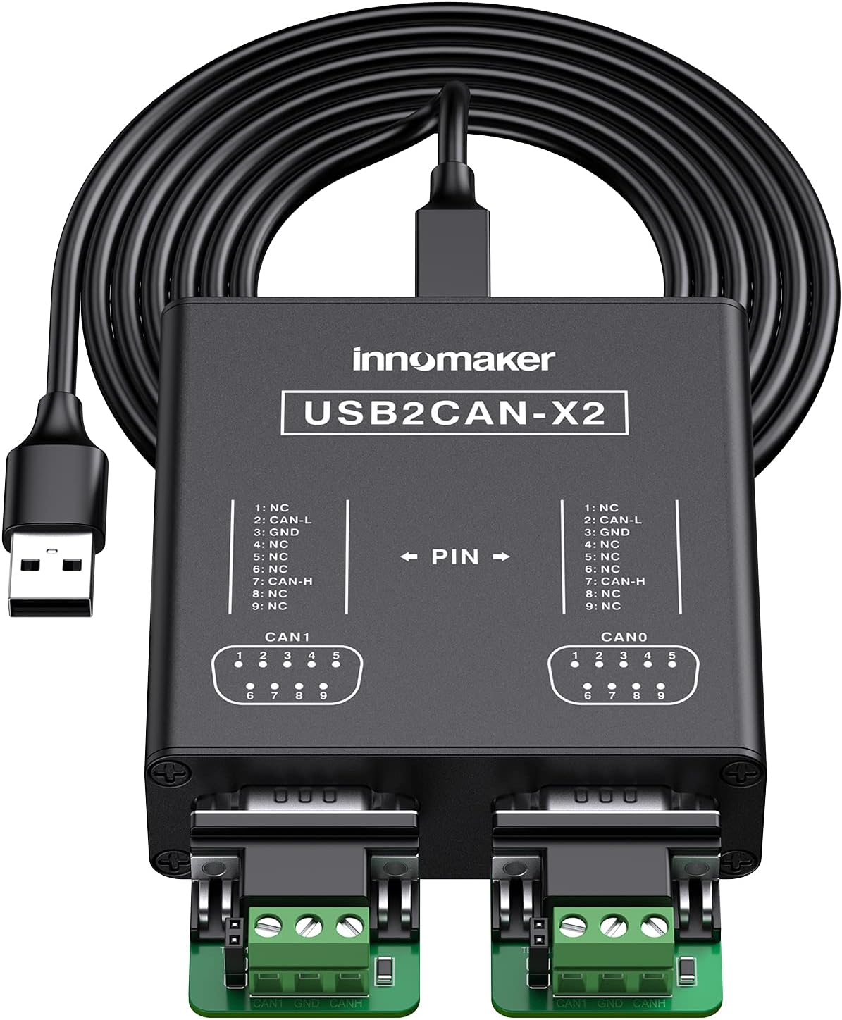 Convertitore USB a CAN Doppio Canale per Raspberry Pi - immagine 2