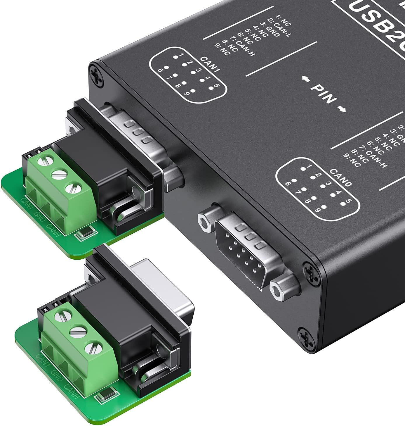 Convertitore USB a CAN Doppio Canale per Raspberry Pi - immagine 3