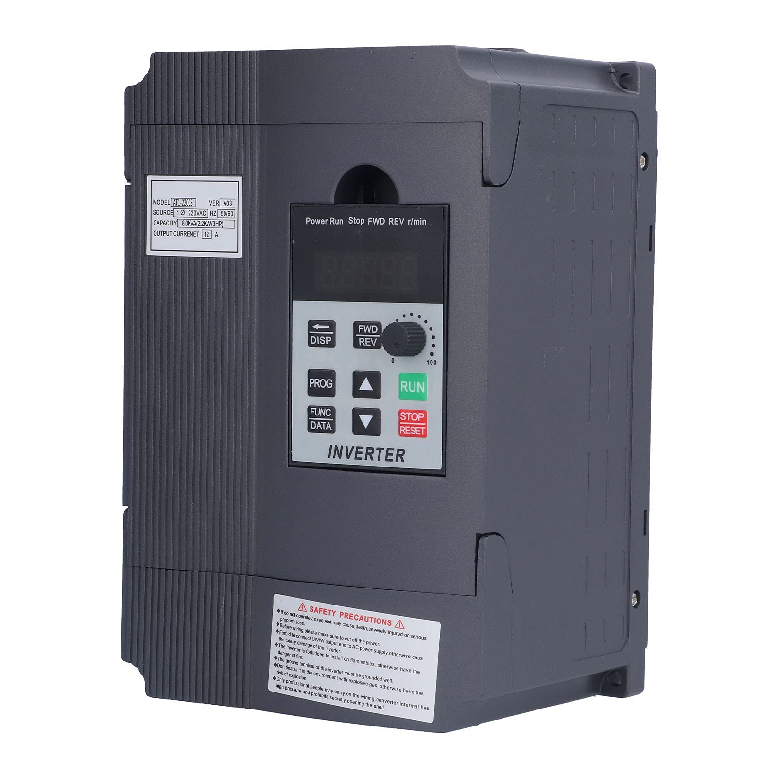 Variatore di Frequenza Inverter Monofase 2.2KW