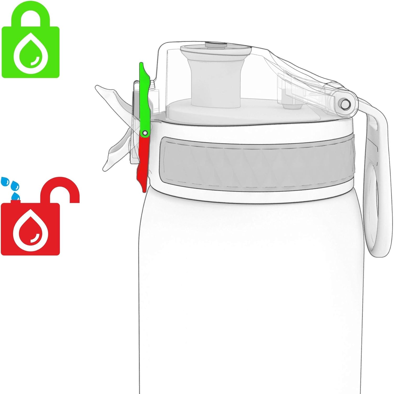 Ion8 Borraccia Acciaio per Bambini 400ml - immagine 4