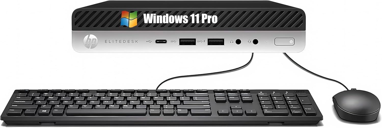 Hp EliteDesk 800 G3 Mini Desktop PC (Ricondizionato) - immagine 2