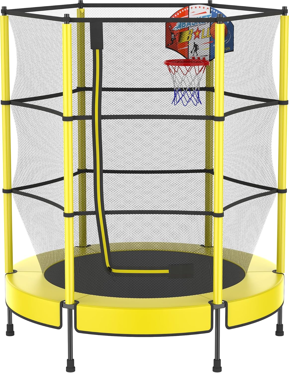 Pilin Trampolino Per Bambini con Cesto Ø145cm - immagine 1