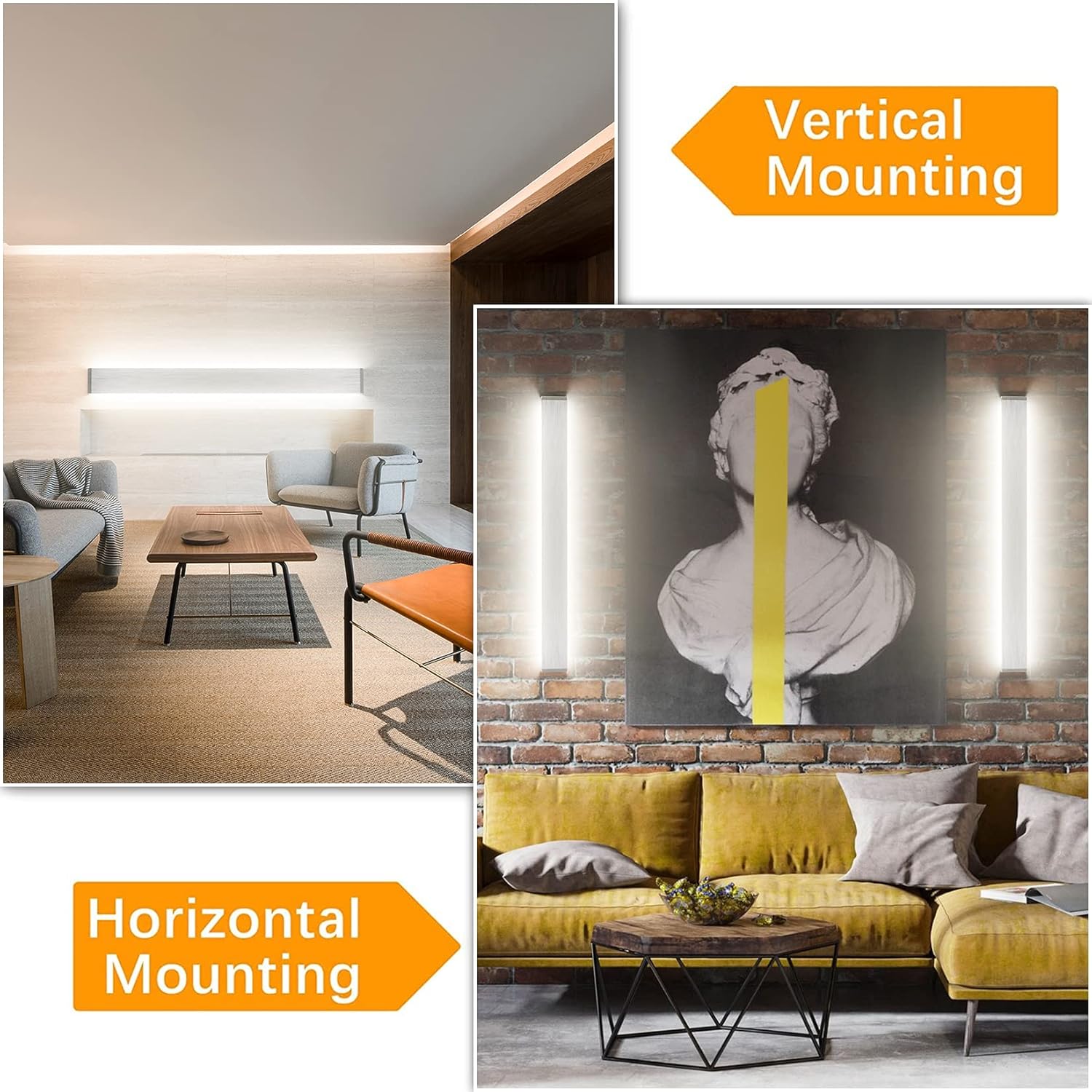 Klighten LED Lampada da Parete 30W Bianco Naturale 4500K - immagine 3