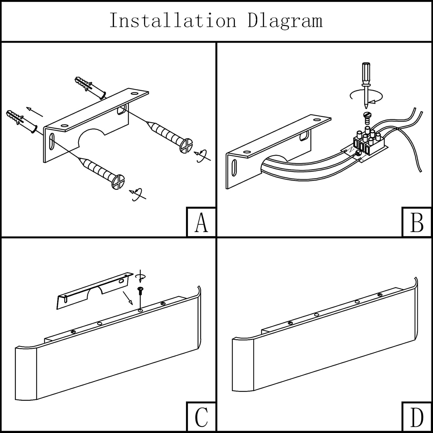 Klighten LED Lampada da Parete 30W Bianco Naturale 4500K - immagine 8
