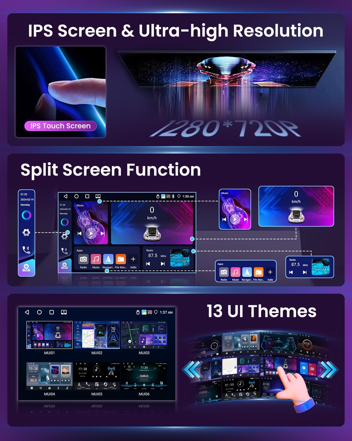 Autoradio Android 15 per Renault Clio 4 (2012-2018) - immagine 6