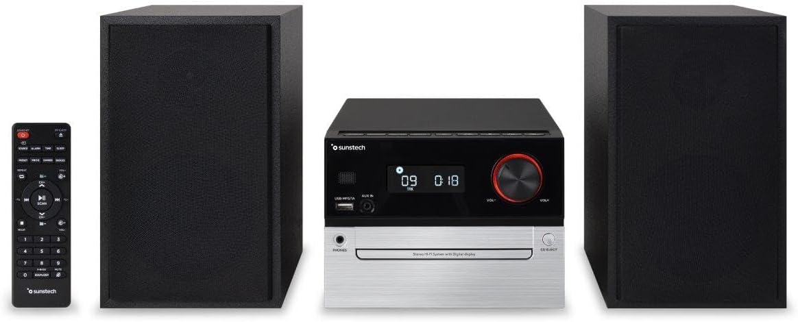 Sunstech Microcatena Hi-Fi con Bluetooth 30W - immagine 1