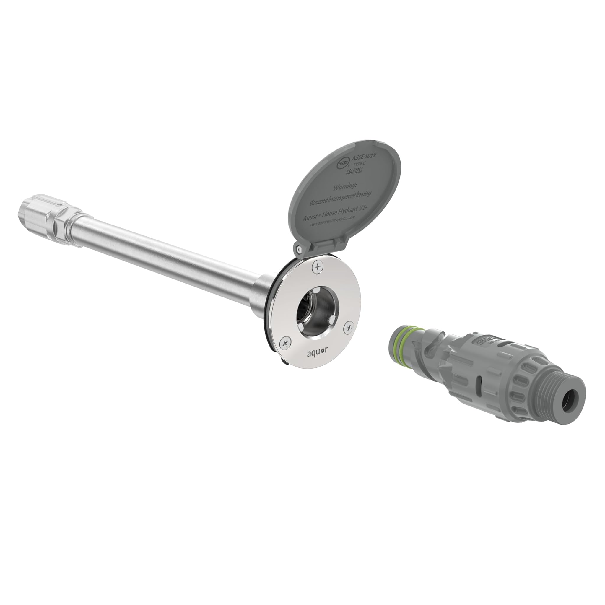 Aquor House Hydrant V1+ - Rubinetto Antigelo 30,5 cm