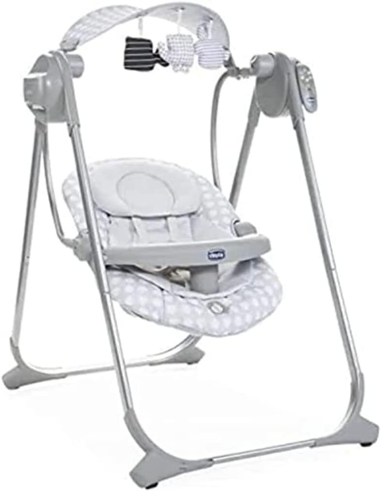 Chicco 07079110490000 Altalena Polly Swing Up Paprika, 0m+, Argento - immagine 1