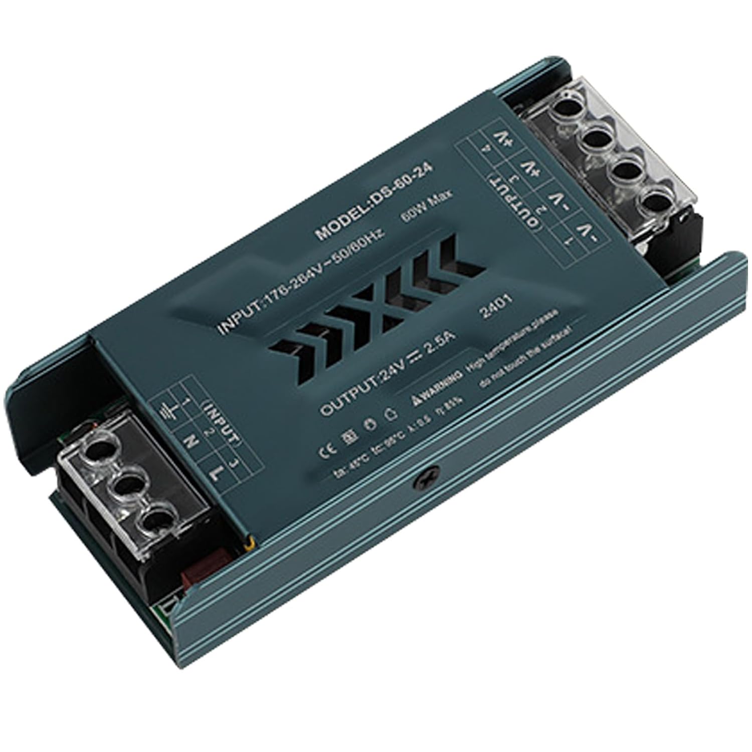 Joyelec Alimentatore Switching LED Sottile 24V 60W - immagine 1