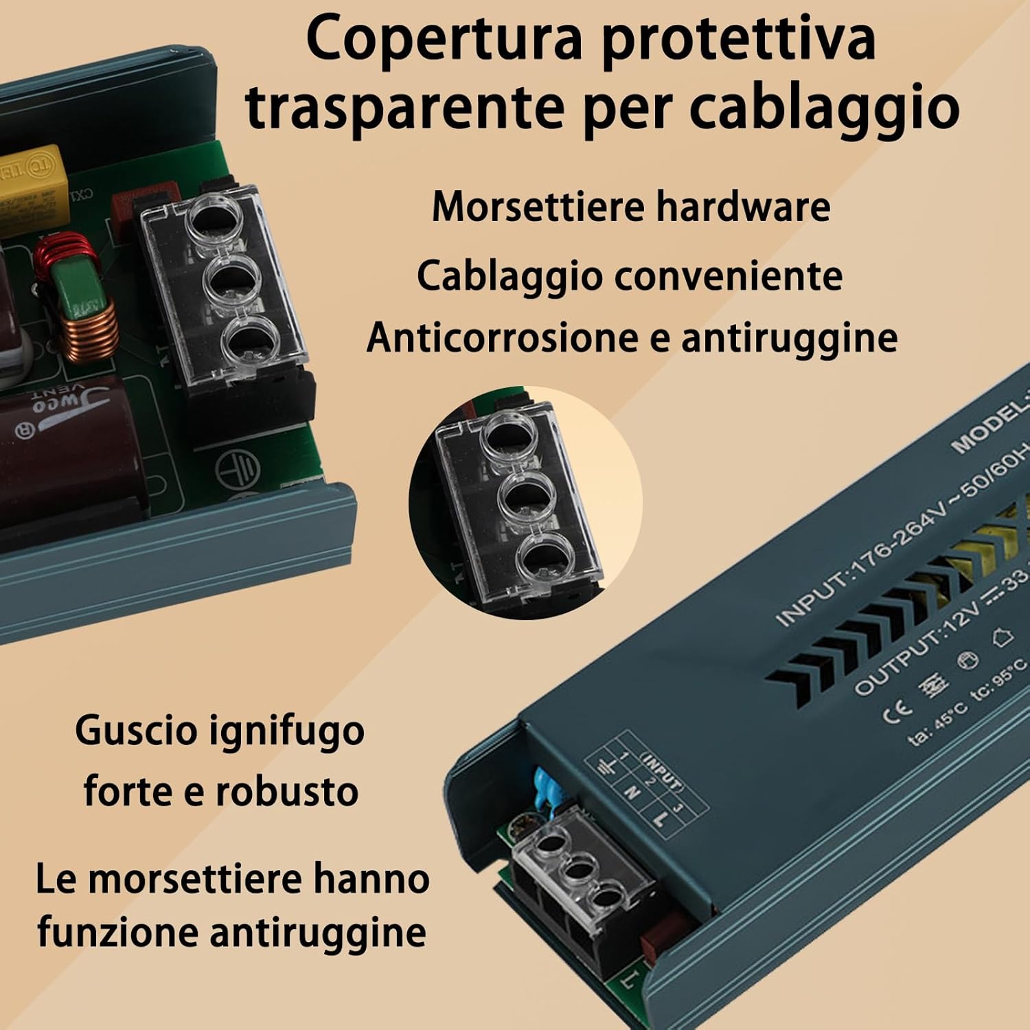 Joyelec Alimentatore Switching LED Sottile 24V 60W - immagine 3