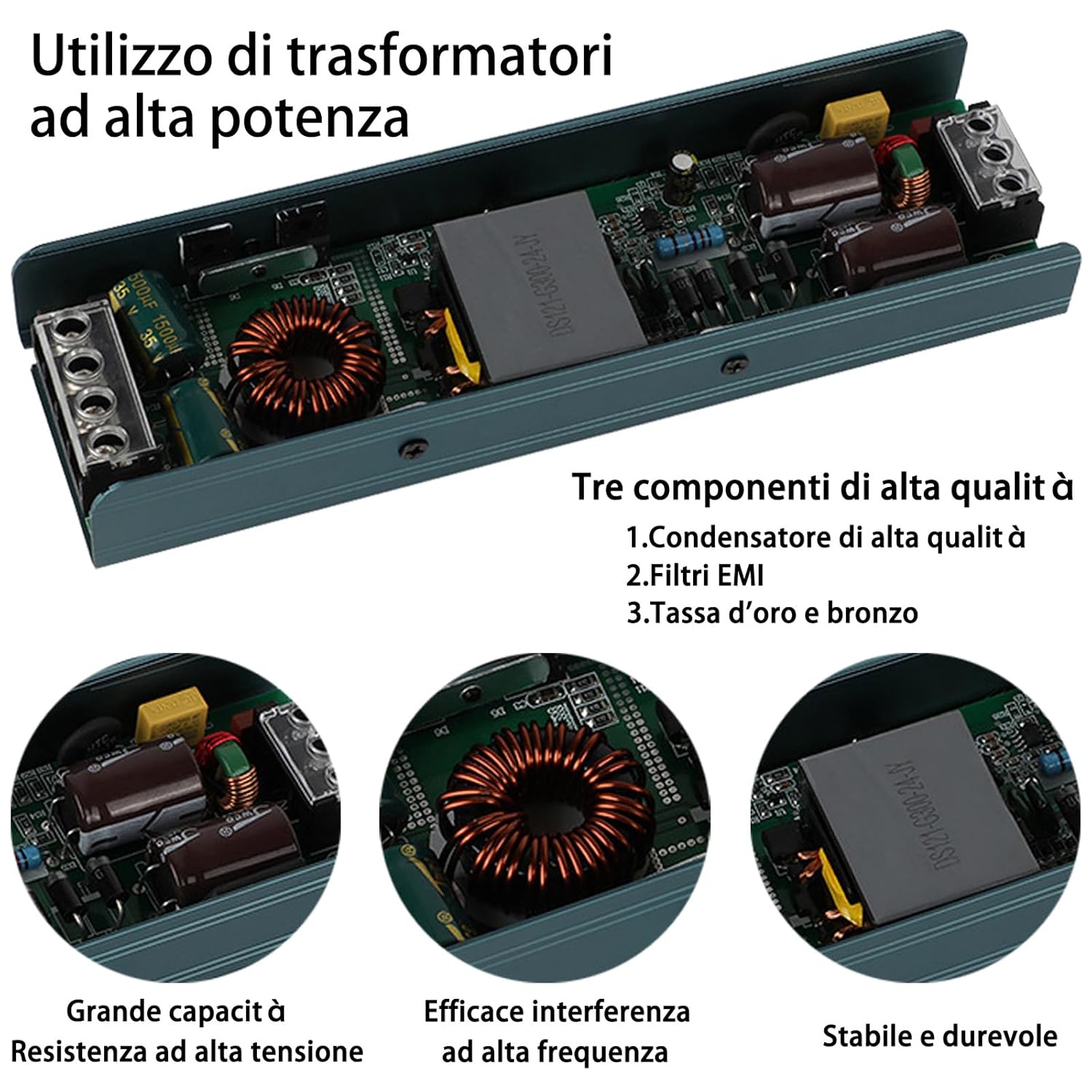 Joyelec Alimentatore Switching LED Sottile 24V 60W - immagine 5