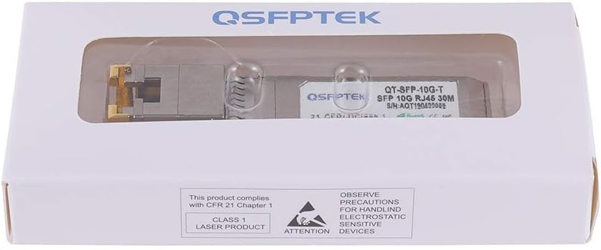 Qsfptek 10G SFP+ RJ45 30m Modulo - immagine 6