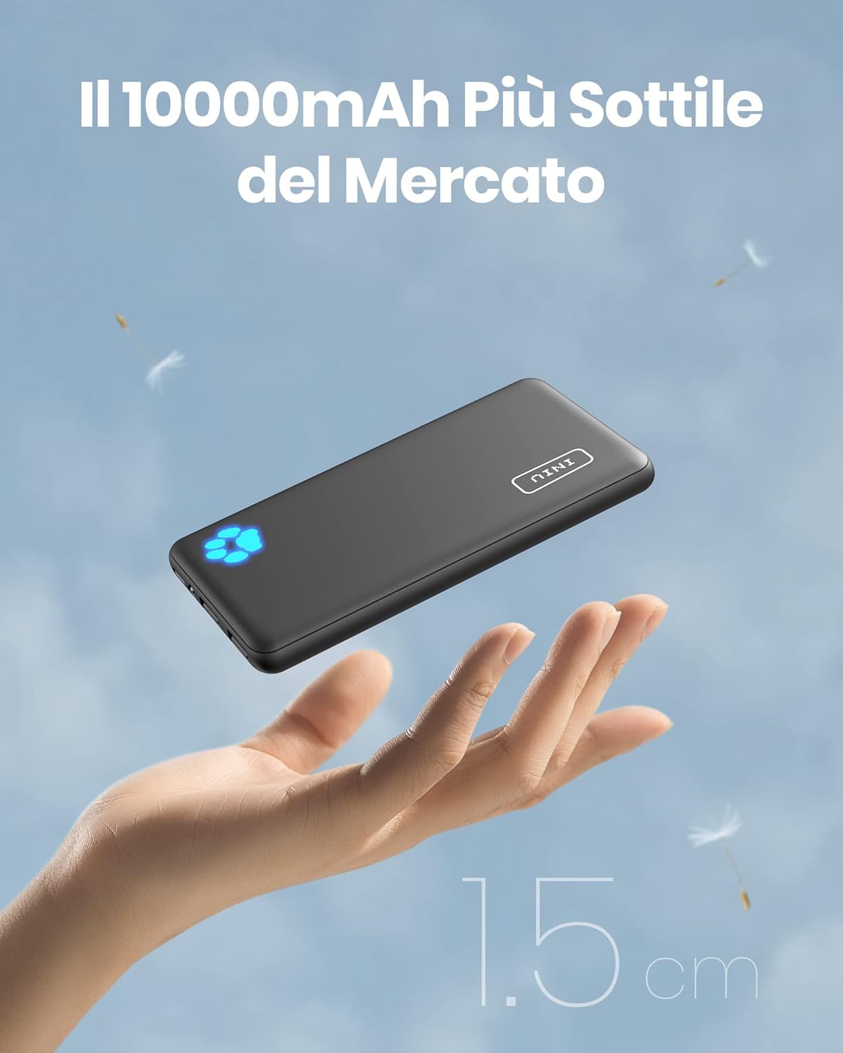 Iniu Power Bank 10000mAh Ultra Sottile e Leggero - immagine 8