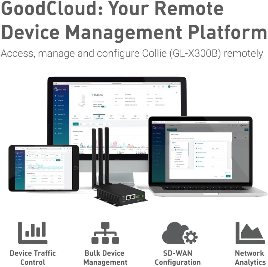 GL-X300B (Collie) - Gateway Wireless 4G LTE VPN Industriale - immagine 5