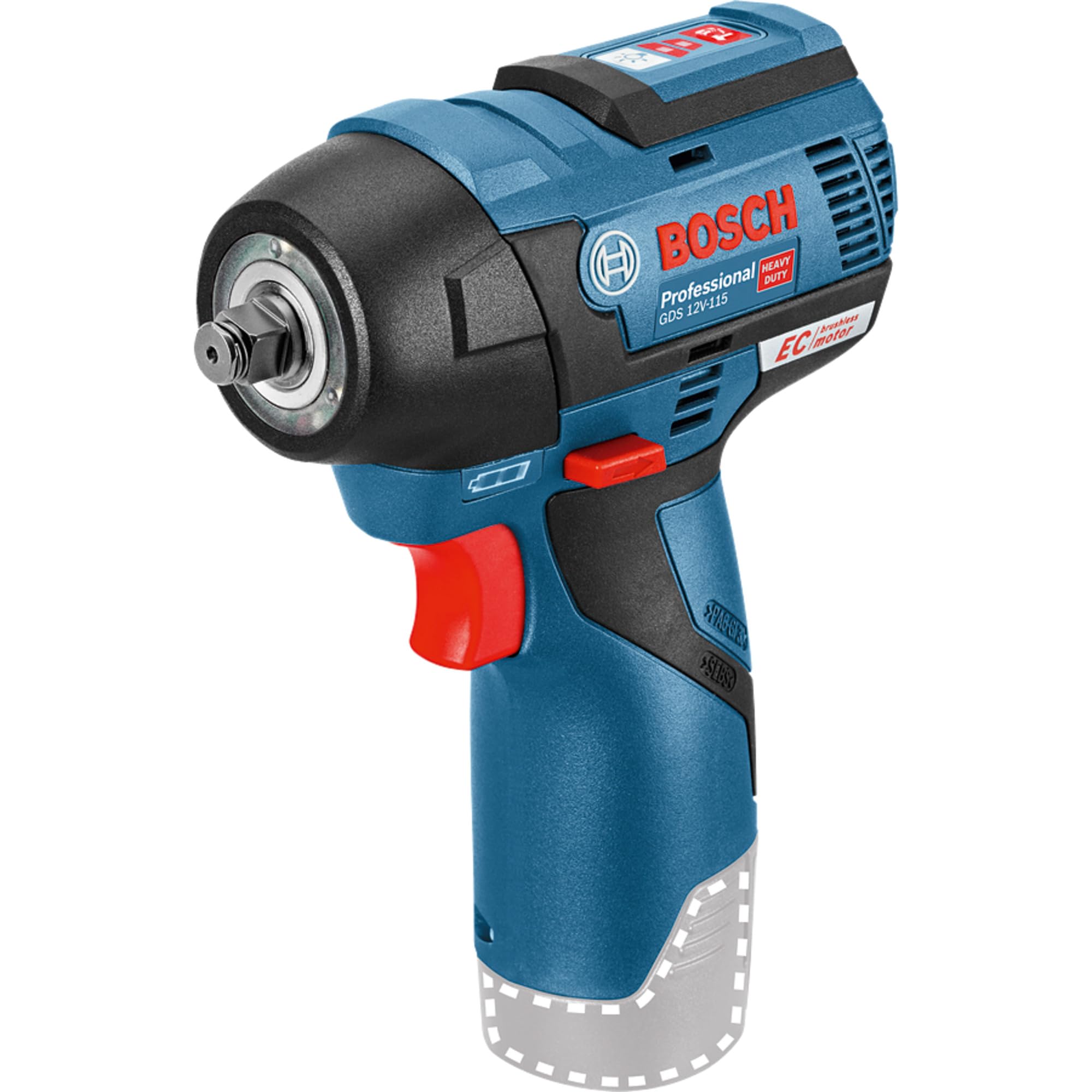 Bosch Professional GDS 12V-115 Avvitatore a Massa Battente