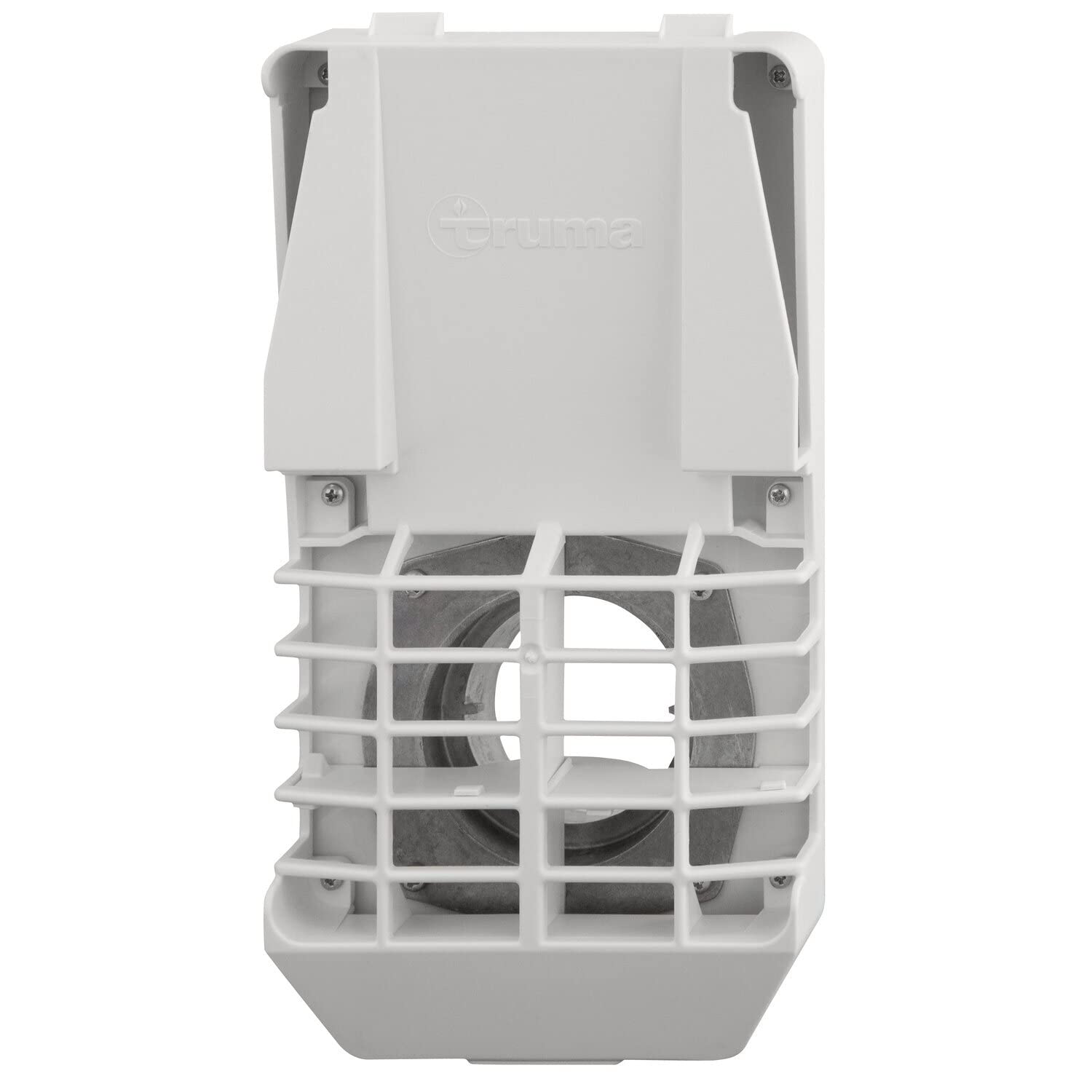 Set Camino da Parete AKW 2 Bianco Puro per riscaldatori Trumatic S