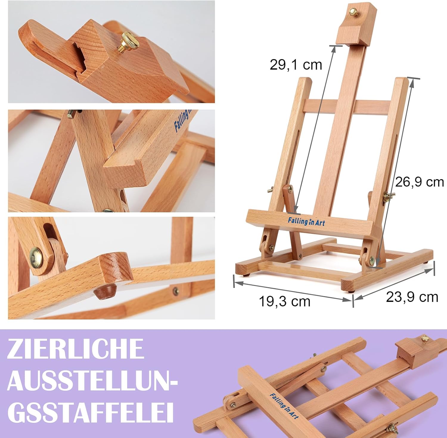 COOZEE Easel Set, viola - immagine 3