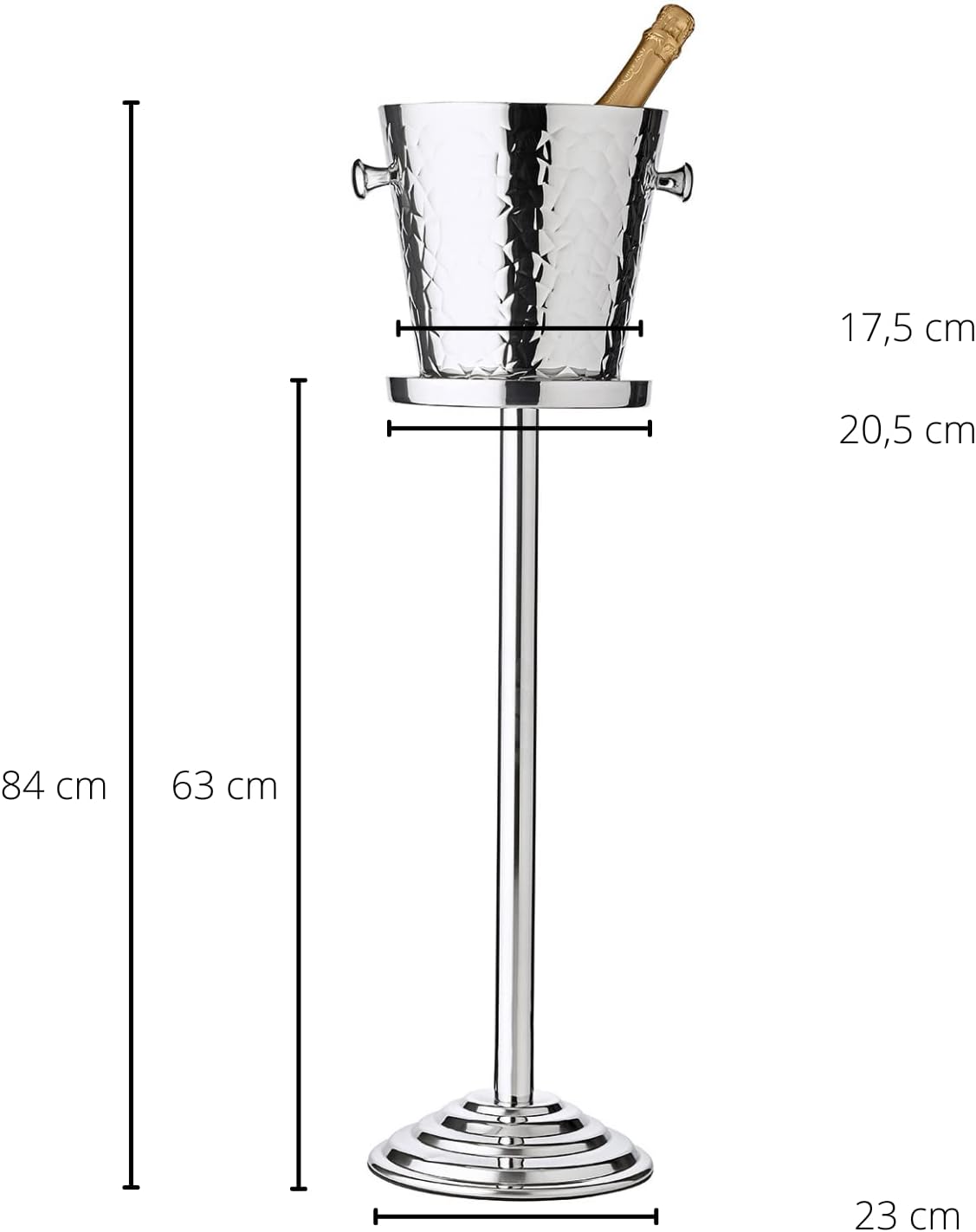 Edzard Secchiello Spumante Capri con Supporto 85cm - immagine 3