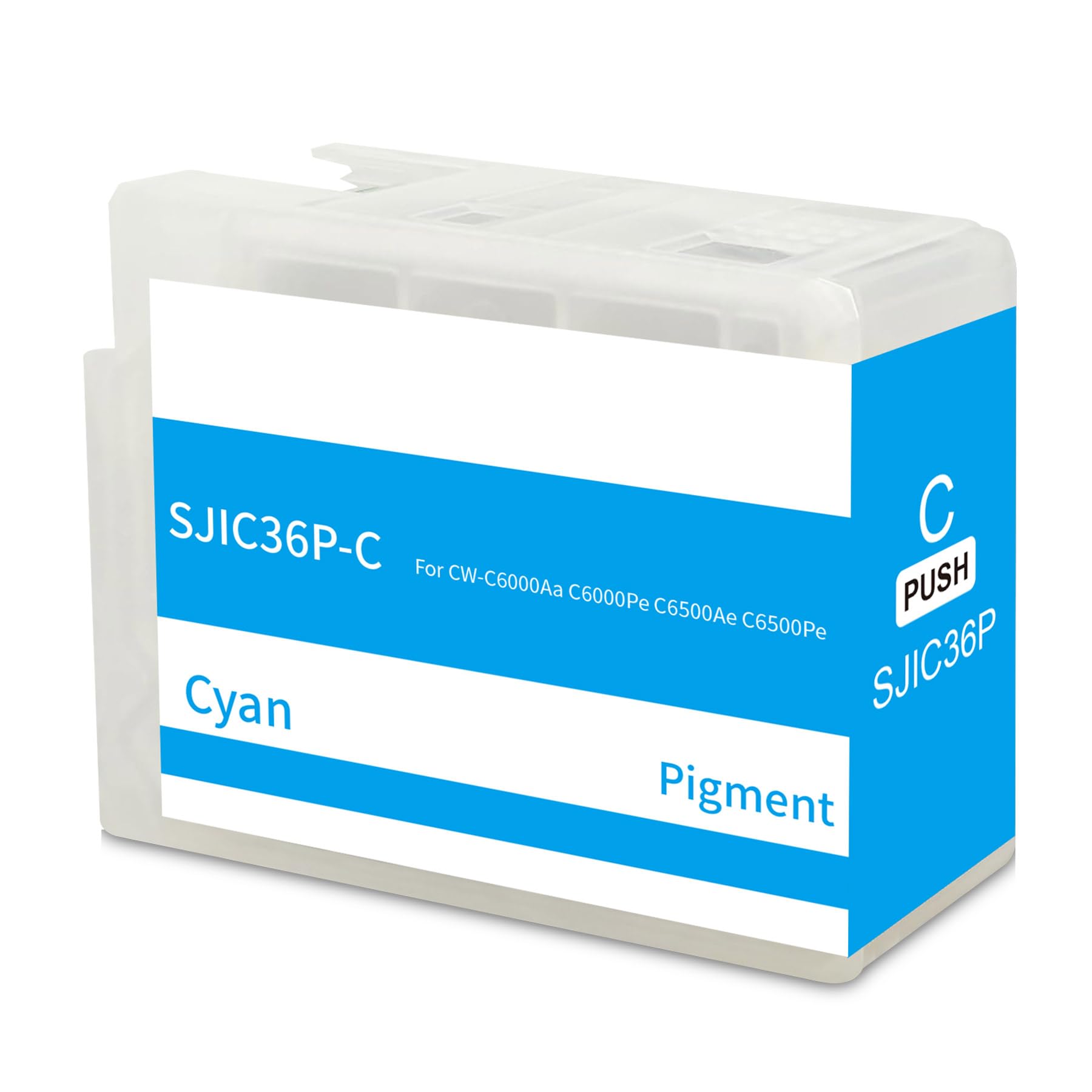 Yongairuink Cartucce Inchiostro SJIC36PC Ciano