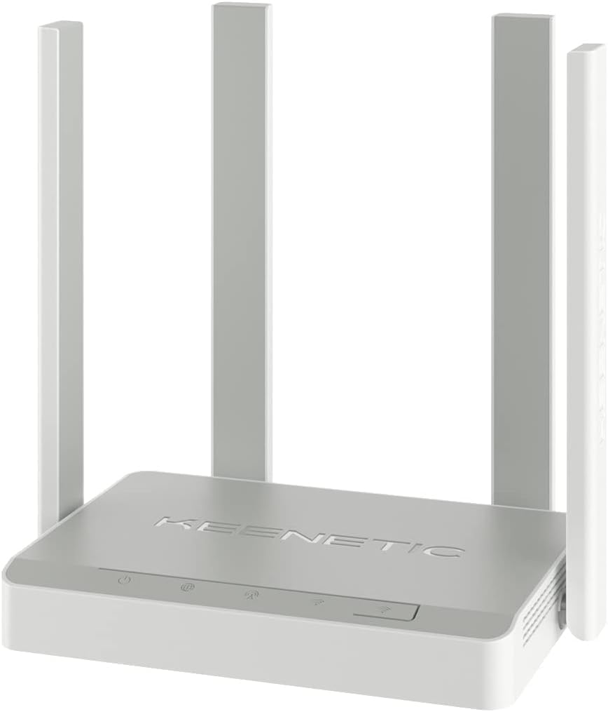 Keenetic Explorer 4G Router 4G Wi-Fi 5 mesh AC1200 con smart switch a 4 porte