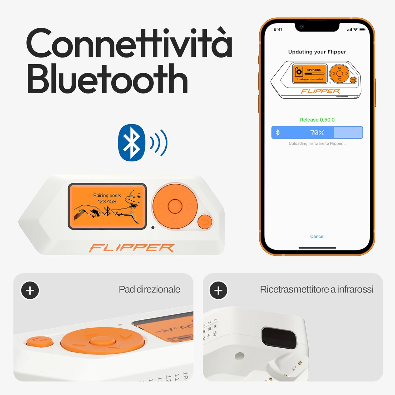 Flipper Zero Set con Scheda di Memoria 64GB - immagine 5