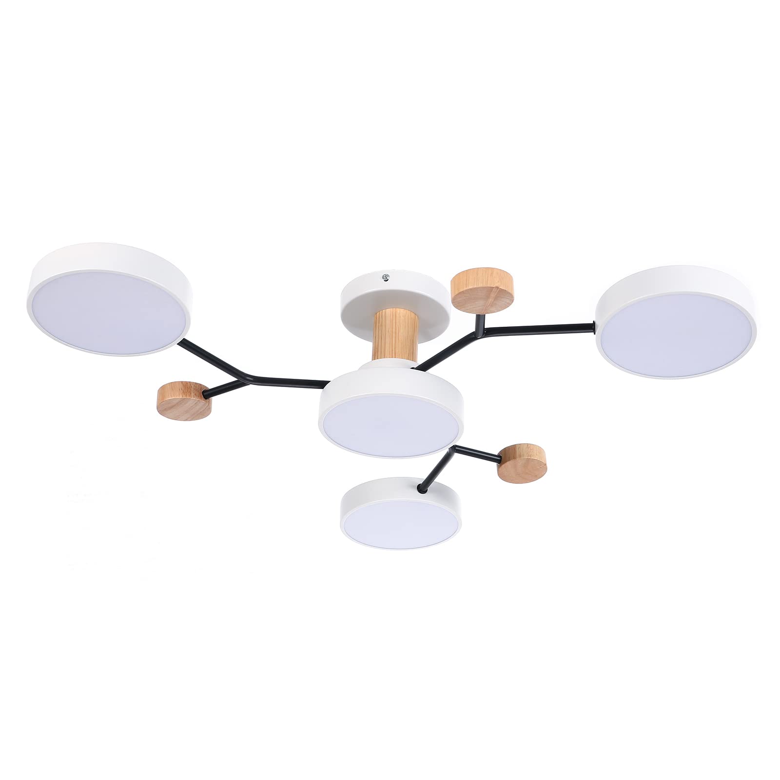 Schindora Plafoniera LED 4 Teste 36W 4500K Ø66cm