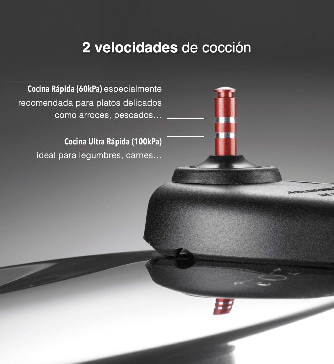 Alza Space - Pentola a Pressione Rapida 2.5L - immagine 3