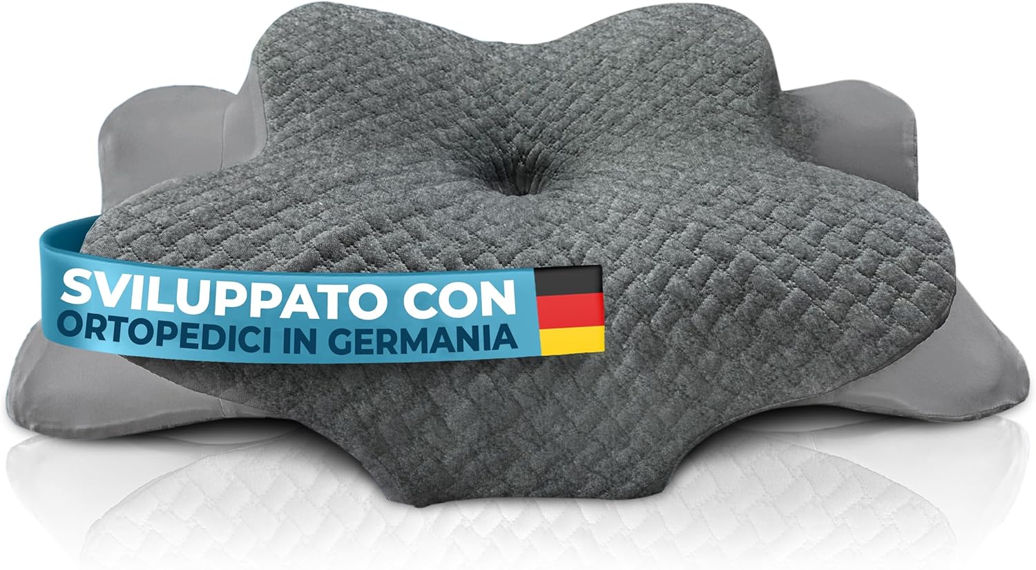 Glückstoff® Cuscino Cervicale Memory Foam - immagine 1