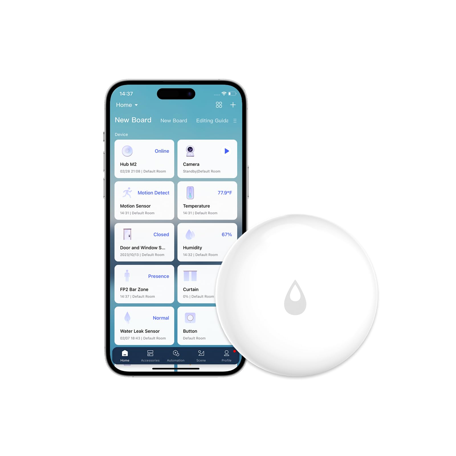 Aqara Sensore di Perdite d'Acqua Wireless