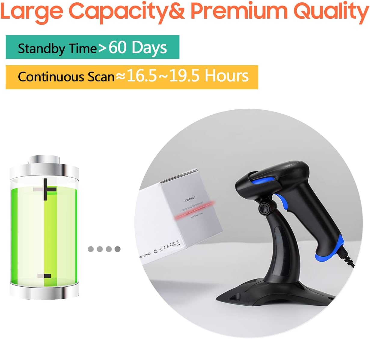 Tera Pro Lettore Codici a Barre 2D QR 1D Wireless - immagine 6