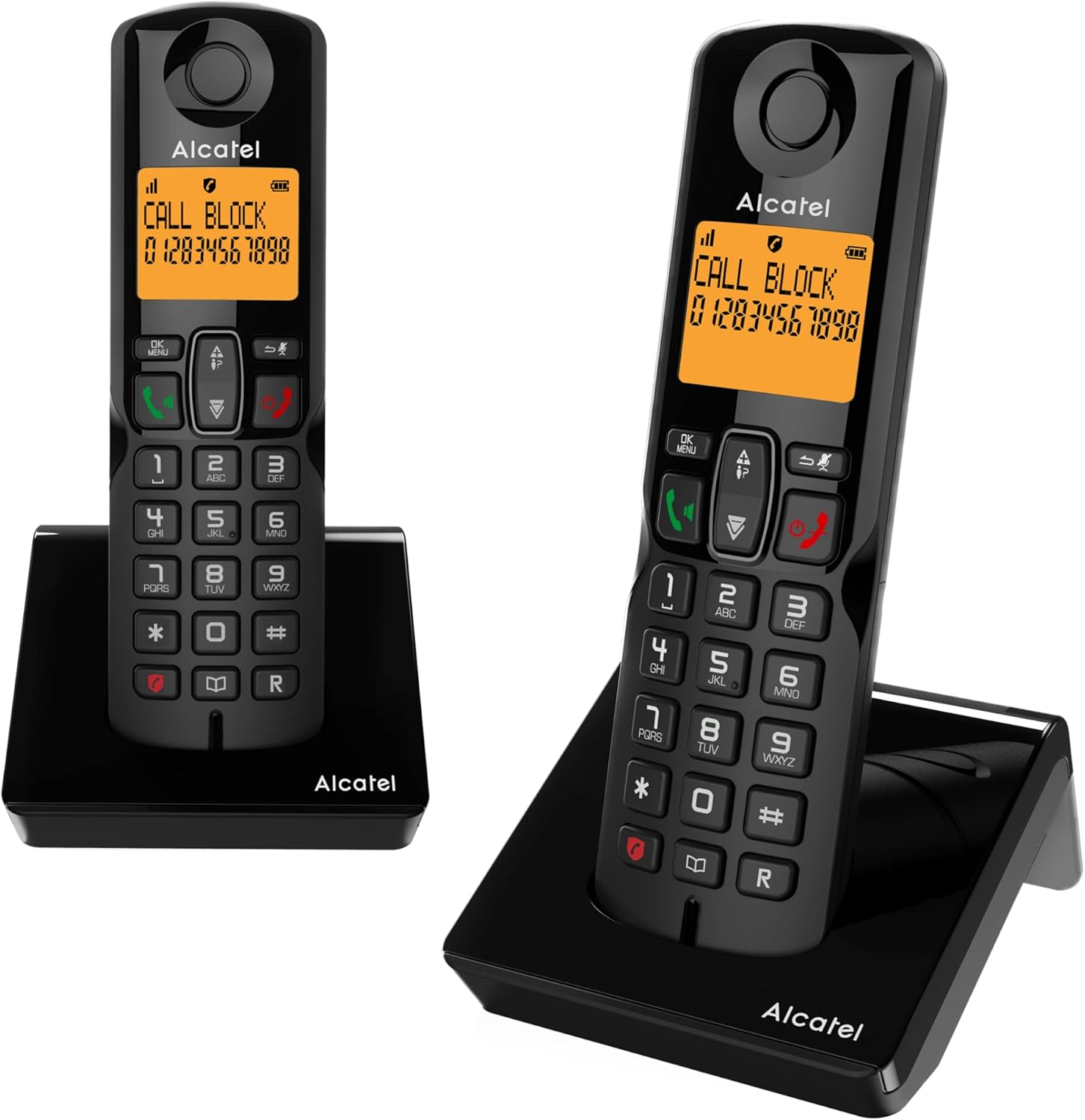 Alcatel S280 Duo Nero - Telefono Cordless DECT - immagine 1