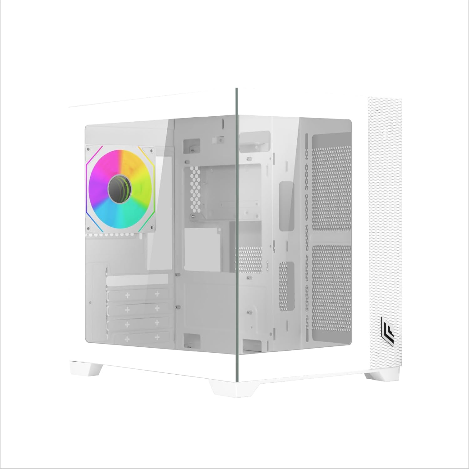 Noua Vision ZH100 Mini Bianco - Case Micro ATX Gaming - immagine 1