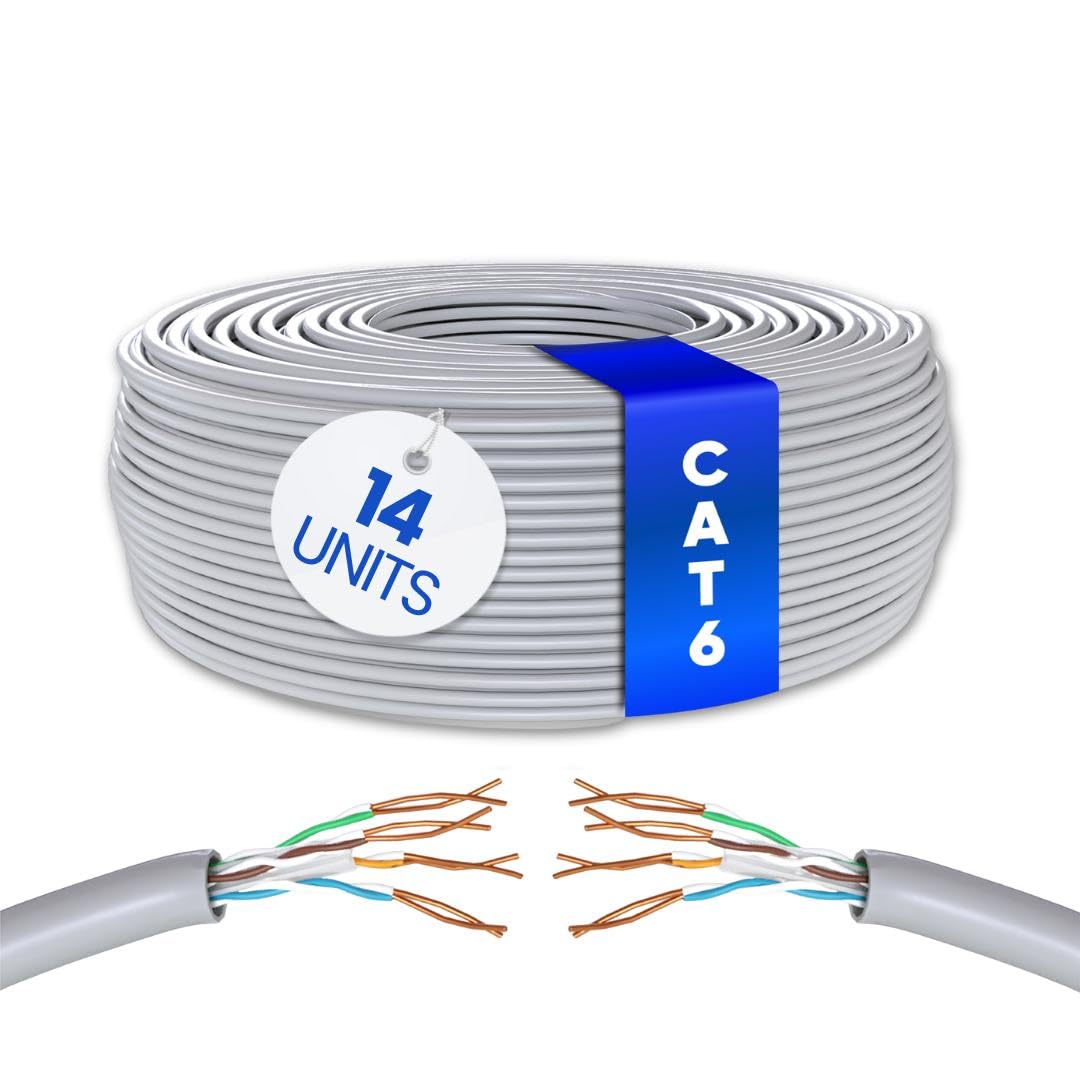 Mr. Tronic Cavo Ethernet Cat 6 da 50m Bulk Cable