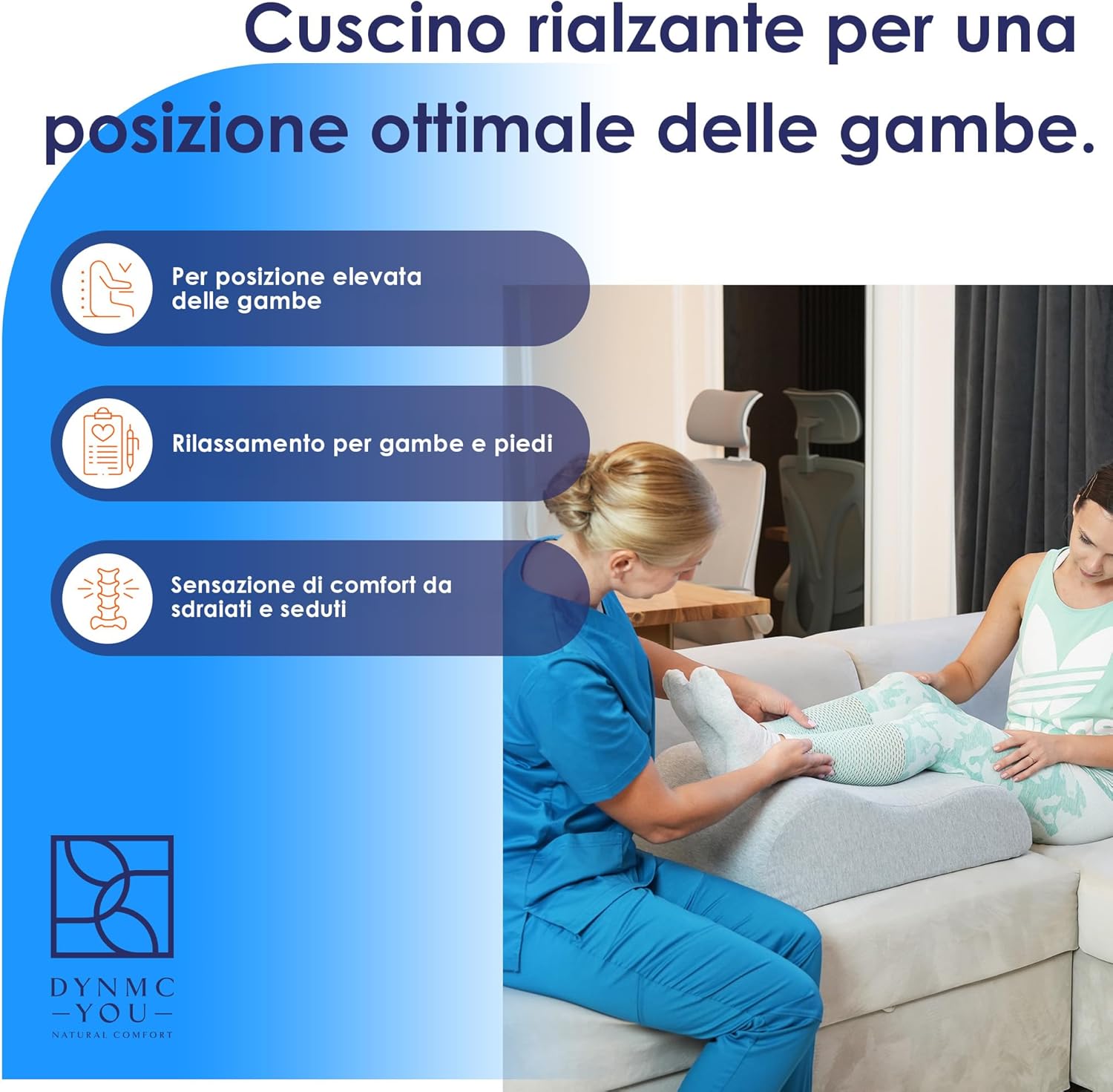 Dynmc You - Cuscino per Gambe Ortopedico (S) - immagine 2