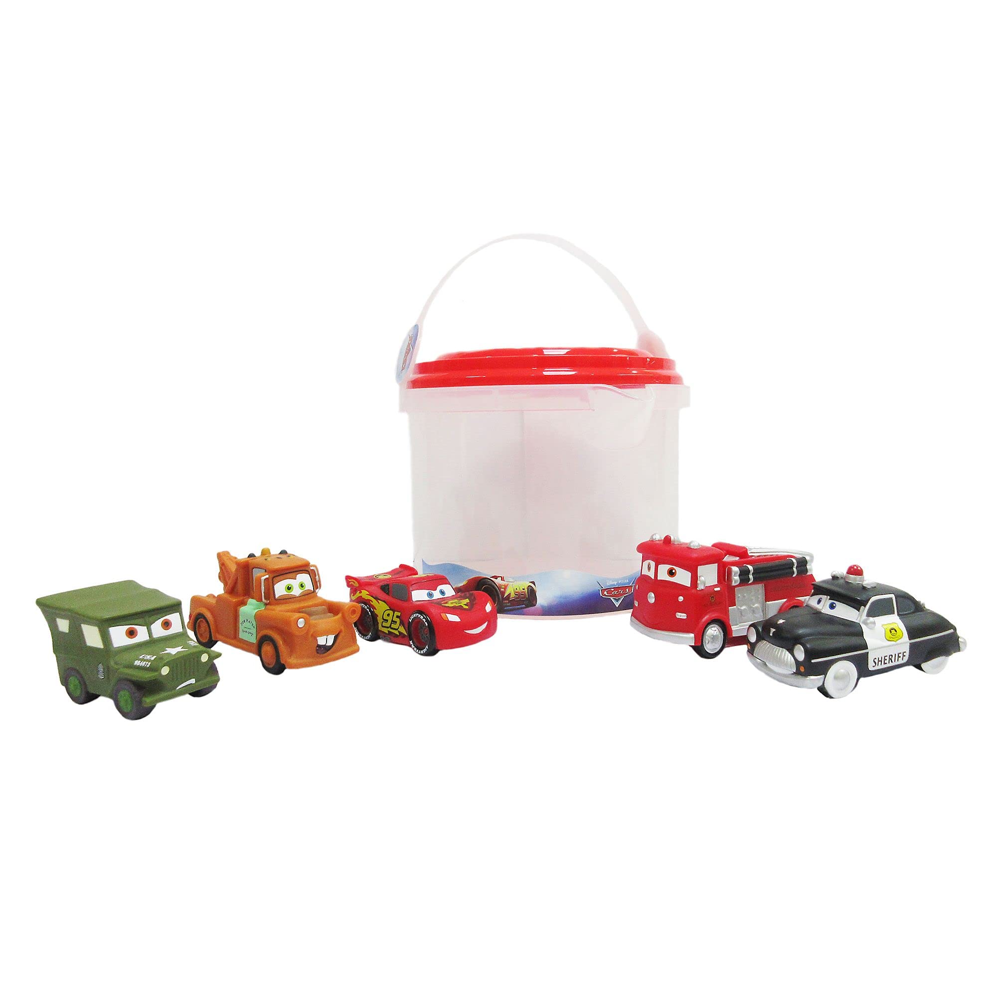 Disney Store Pixar Cars - Set Giochi Bagnetto 5 Pezzi