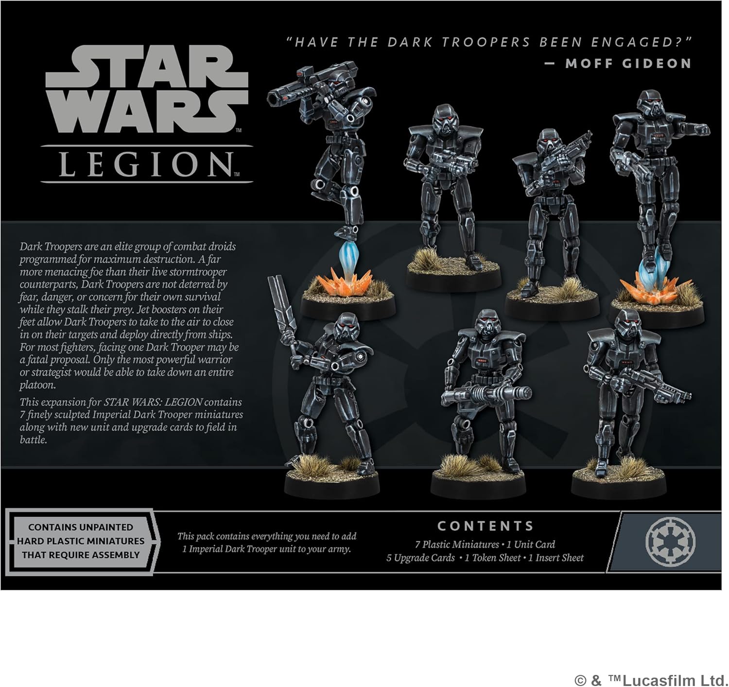 Atomic Mass Games Espansione Star Wars Legion Dark Troopers - immagine 2