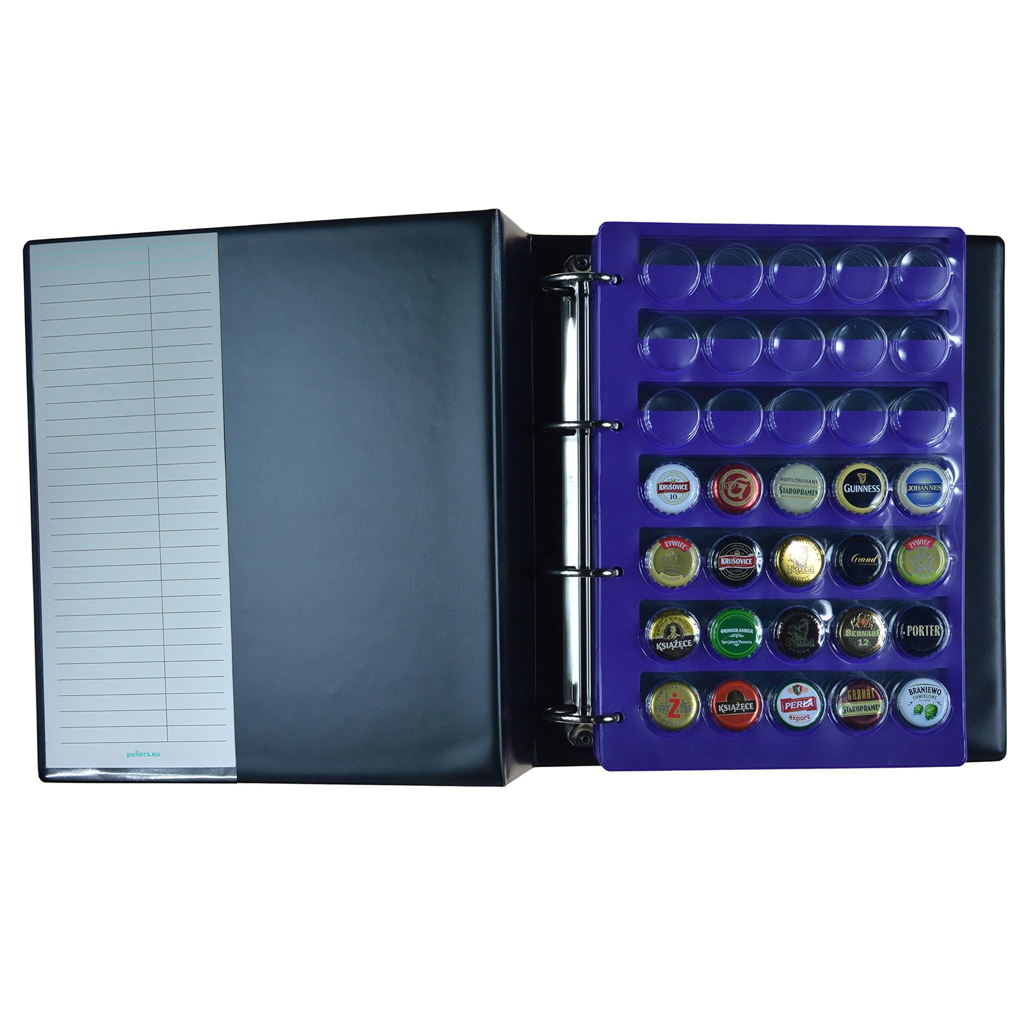 Peller's Album Modello L per 210 Capsule o Tappi Corona