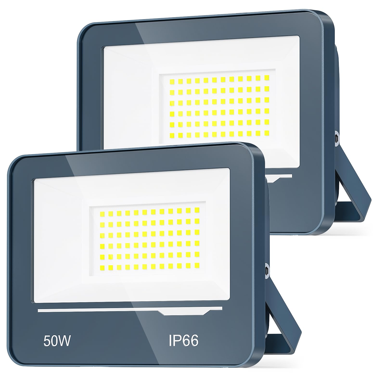 Topaubub Faretto LED Esterno 50W 5000LM (2 Pezzi)