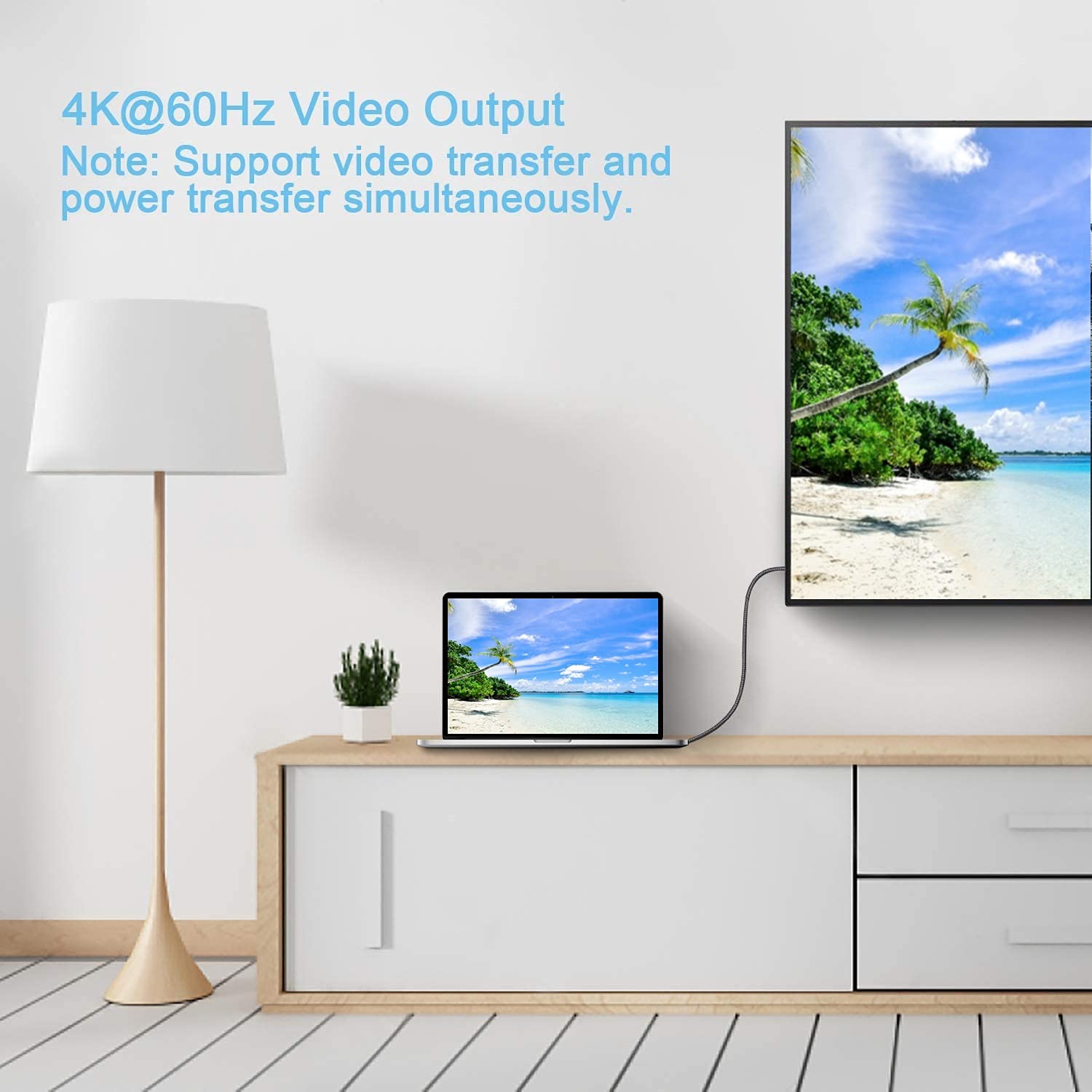 Cavo USB-C to USB-C 3.1 Gen2 100W 1M - immagine 4