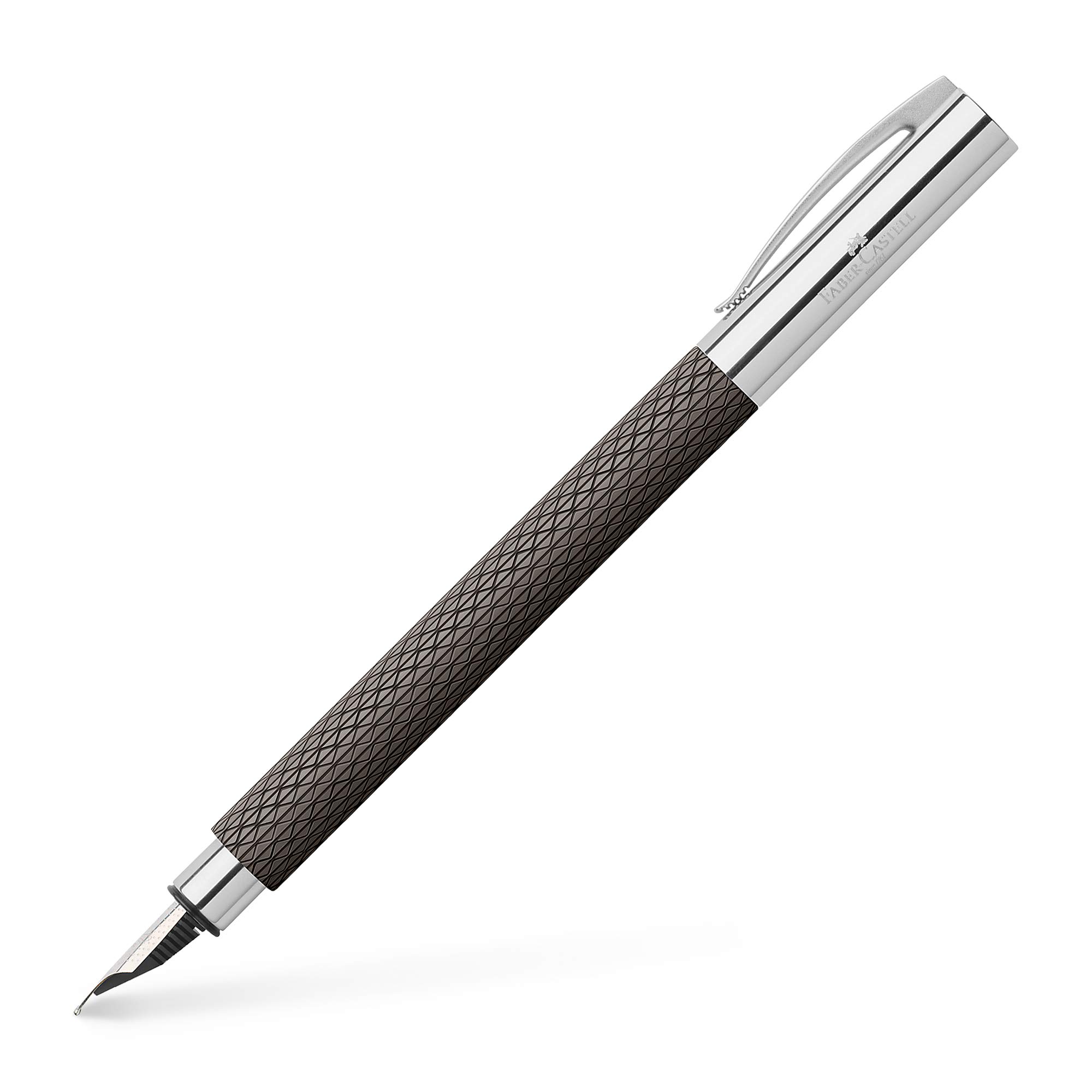 Faber-Castell 147052 Penna stilografica Ambition OpArt Black Sand, EF