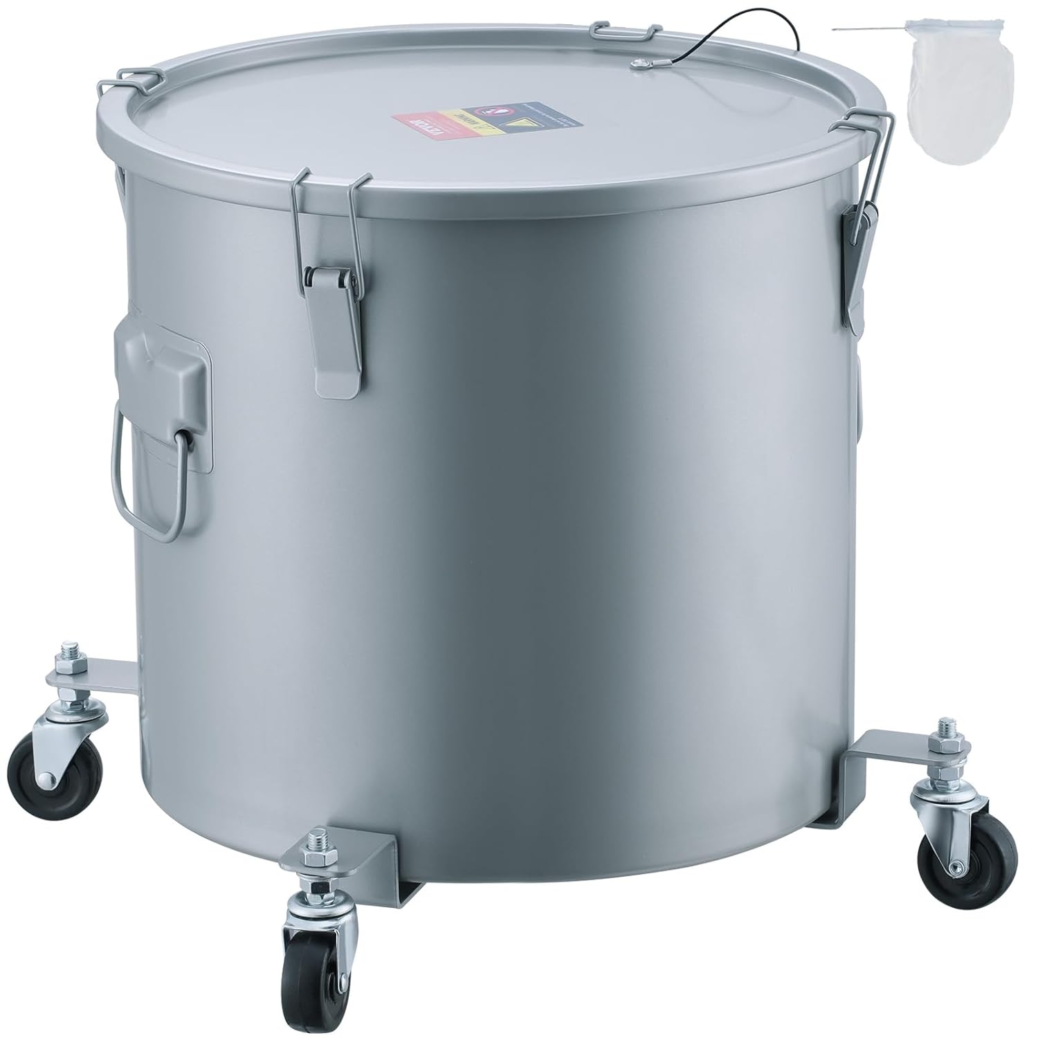 Vevor Secchio per Grasso di Friggitrice 16 Gal, Grigio - immagine 1