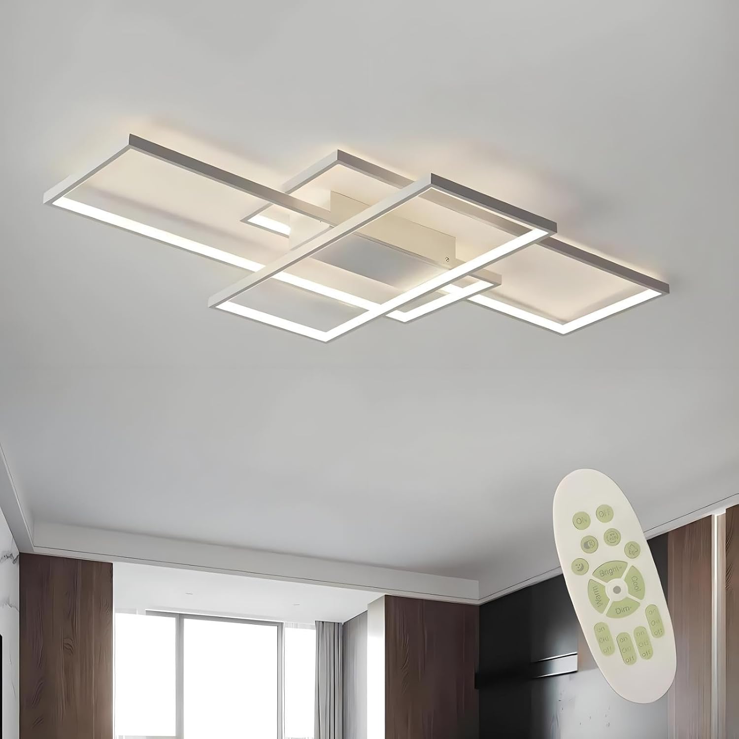 Diossad Plafoniera LED Soffitto Moderna Dimmerabile - immagine 1