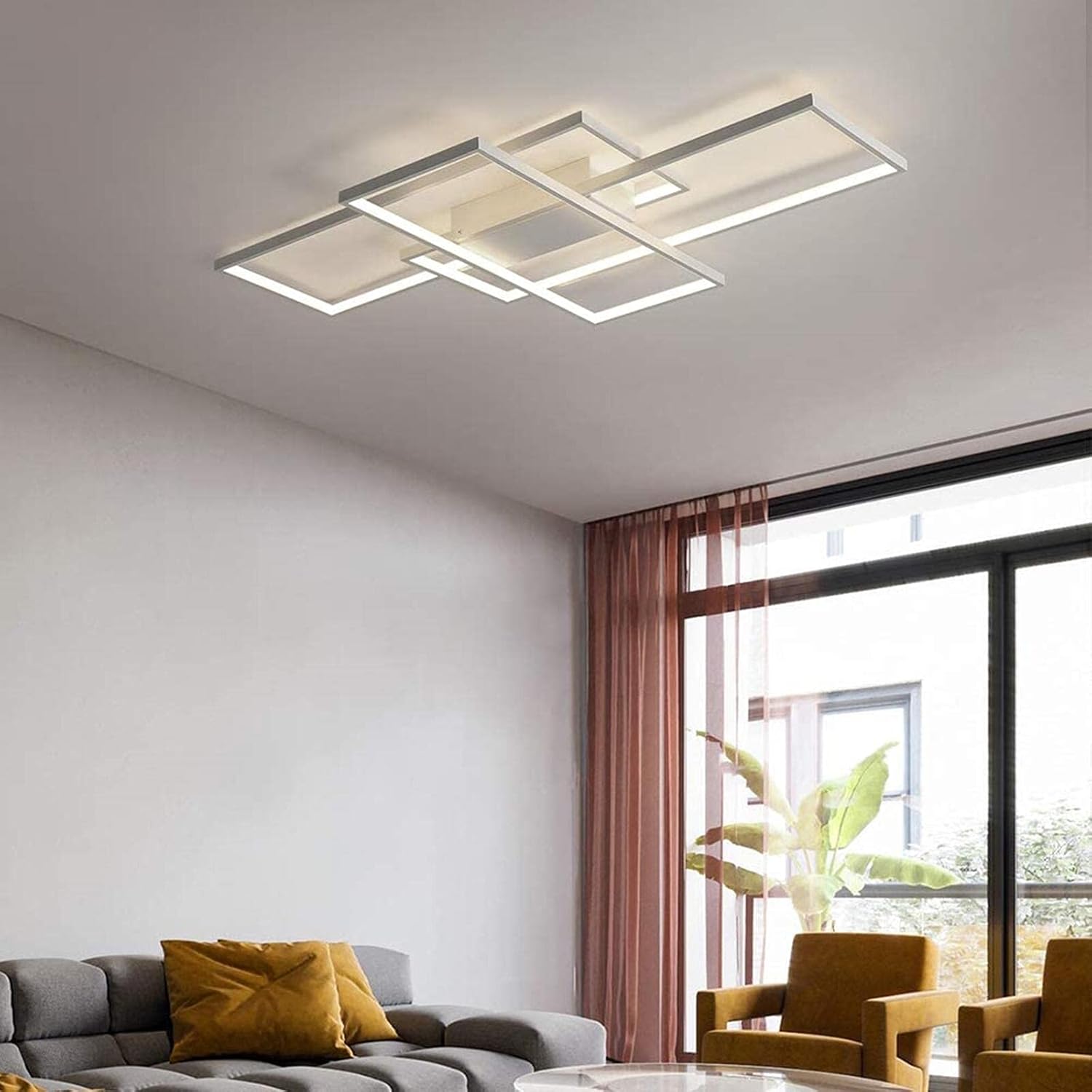 Diossad Plafoniera LED Soffitto Moderna Dimmerabile - immagine 3