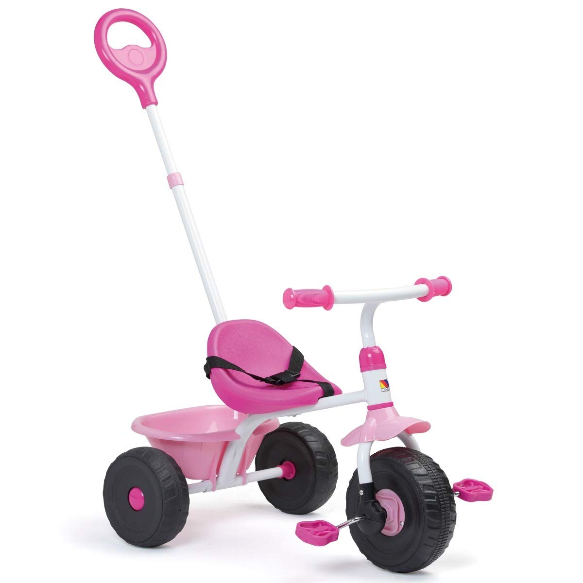 MOLTO Urban Trike 3 in 1 Triciclo per Bambini, Rosa